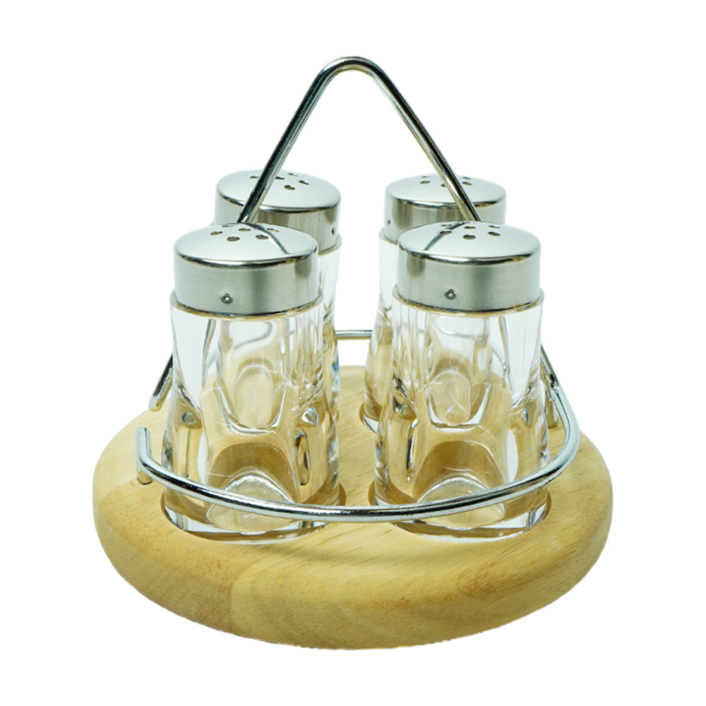 SALT N PEPPER SET 4PC IR K1102 Default Title - MamasJan Crockery