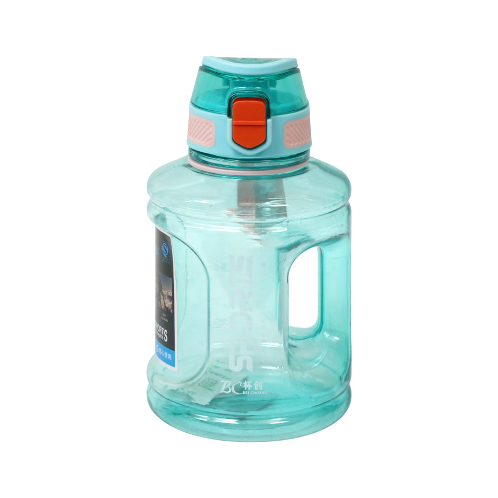 WATER BOTTLE ACRYLIC 1000 ML IR 7130/GG33 Default Title - MamasJan Crockery