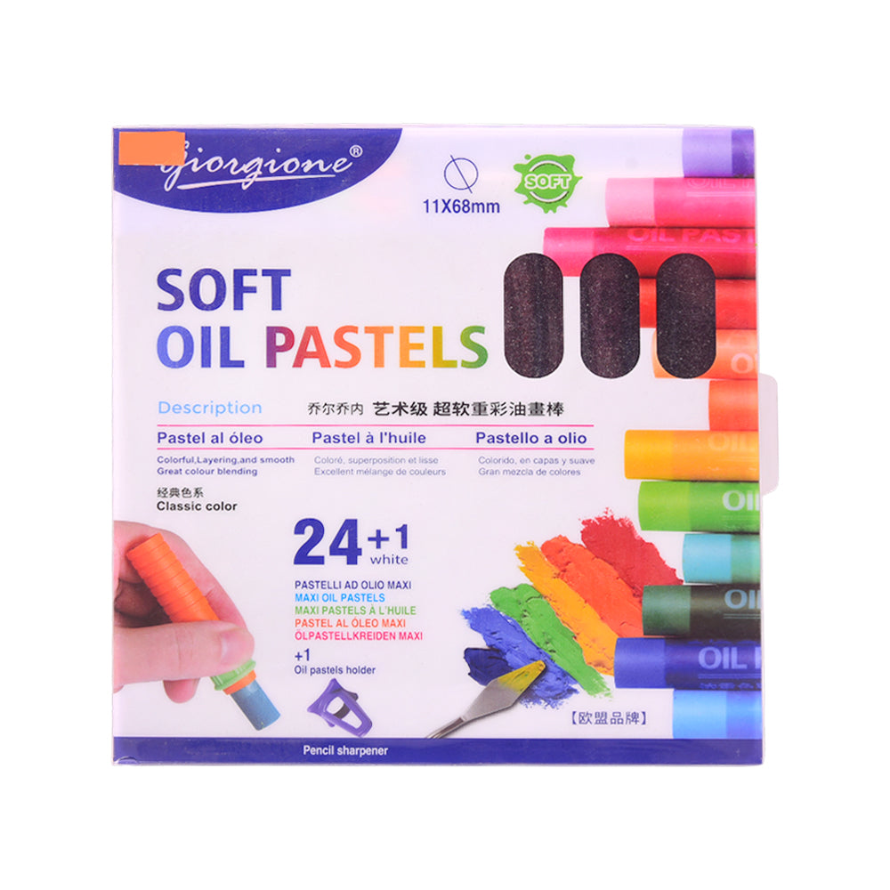 GSOP-24 SOFT OIL PASTELS 24PCS Default Title - MamasJan Toys