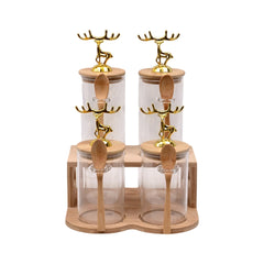 SPICE SET 4PC BOROSILICATE Q2235-4 Default Title - MamasJan Crockery