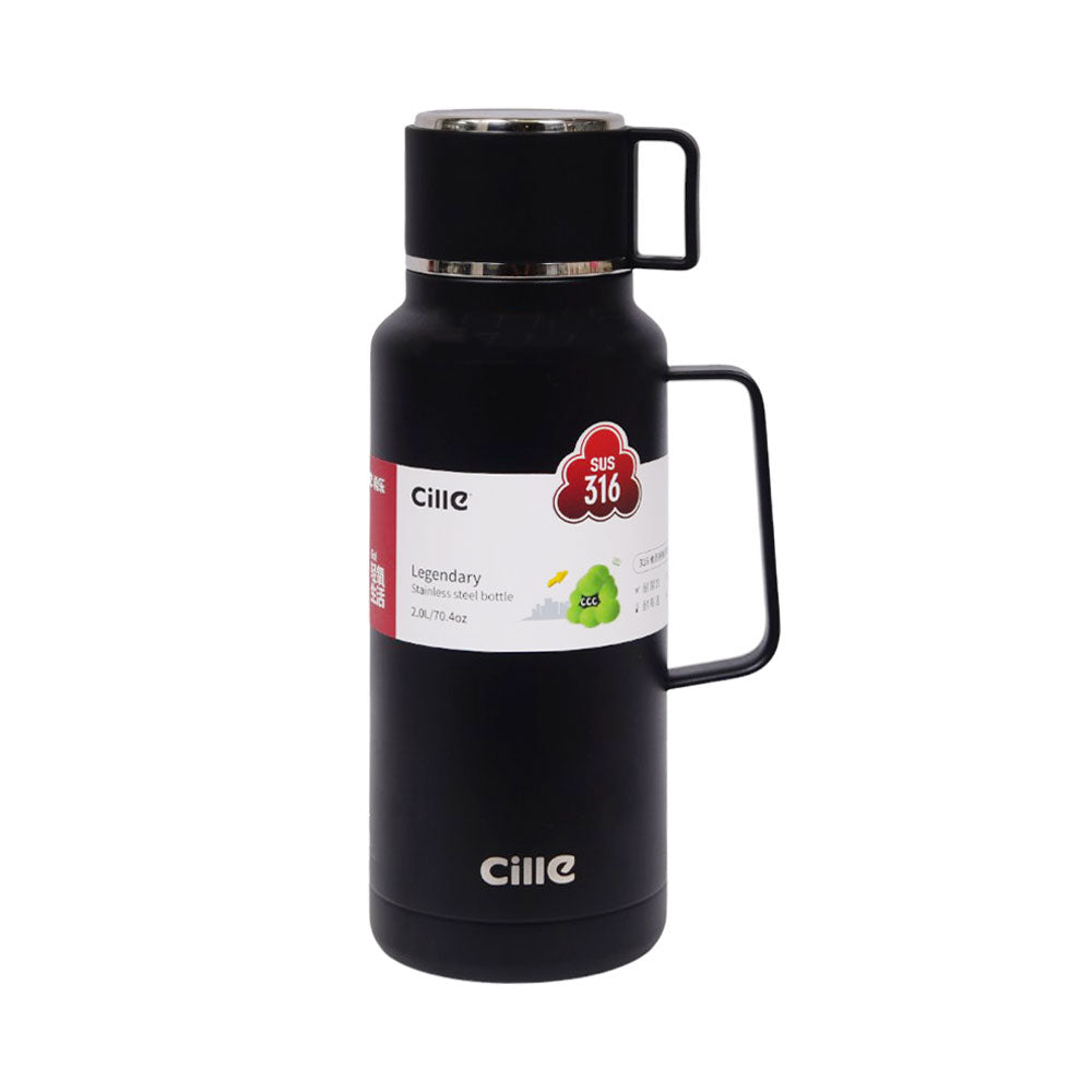 BOTTLE STEEL CILLIE IR 2.0 LTR XB23170/Z88-92 Default Title - MamasJan Crockery