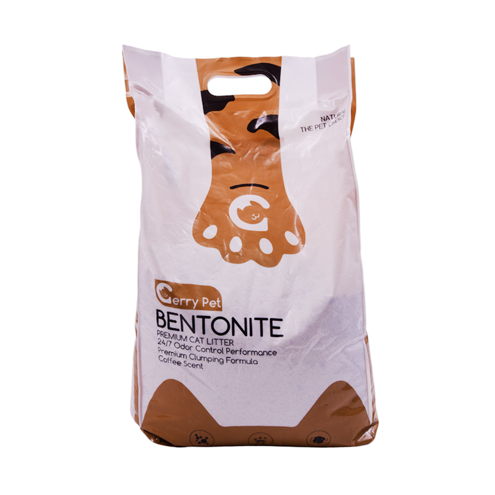 GERRY PET BENTONITE PREMIUM CAT LITTER COFFEE 10 LTR Default Title - MamasJan Pet Essentials