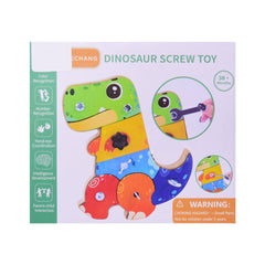 AI-24-212 DIY DINO IN WOOD Default Title - MamasJan Toys