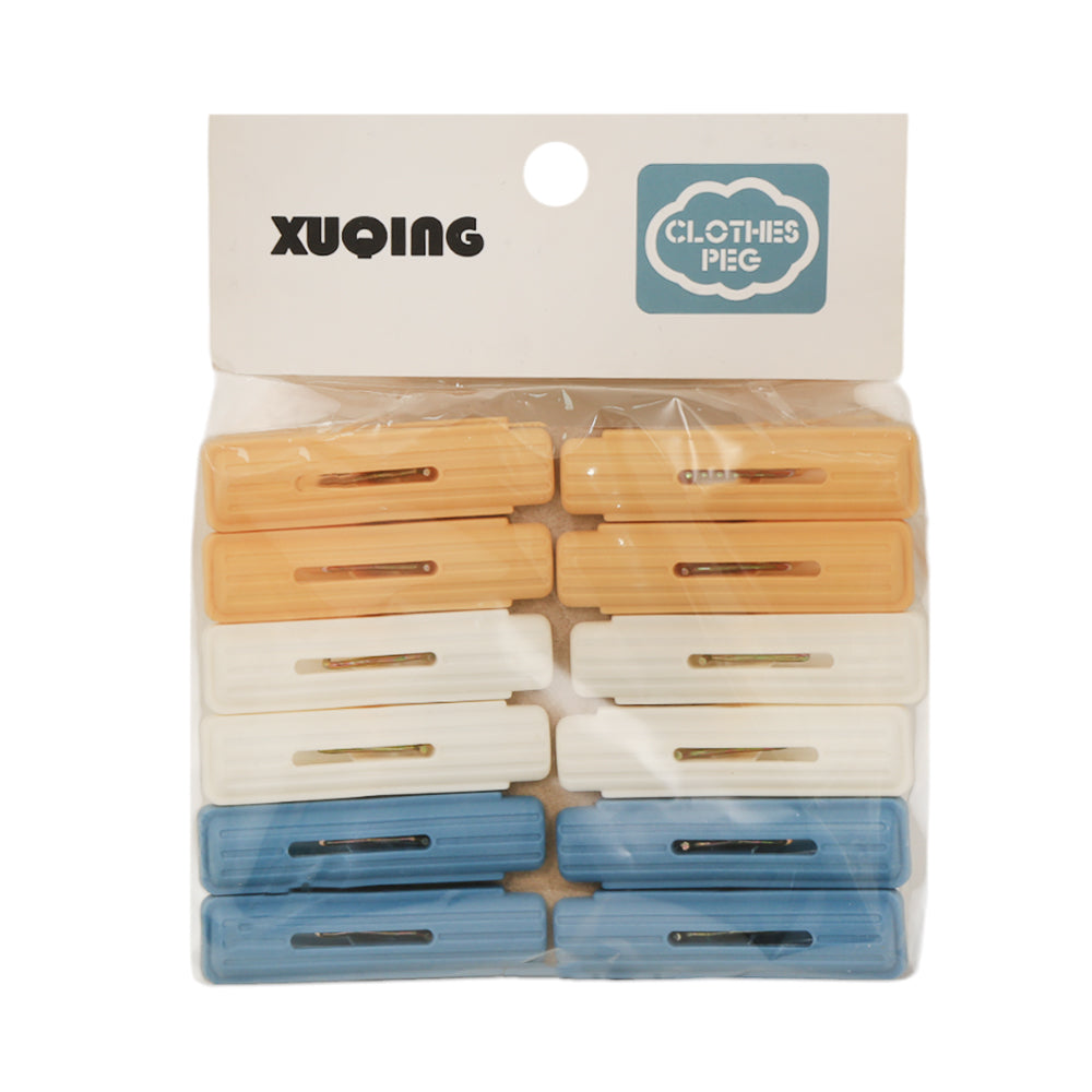 XUQING CLOTH CLIP IR 12PC PACK 19151-1205 Default Title - MamasJan Grocery Nonfood