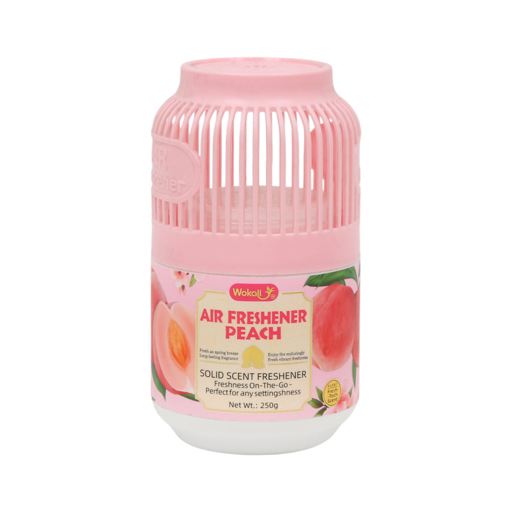 WOKALI AIR FRESHENER SOLID SCENT PEACH 250 GM WKL841 Default Title - MamasJan Grocery Nonfood
