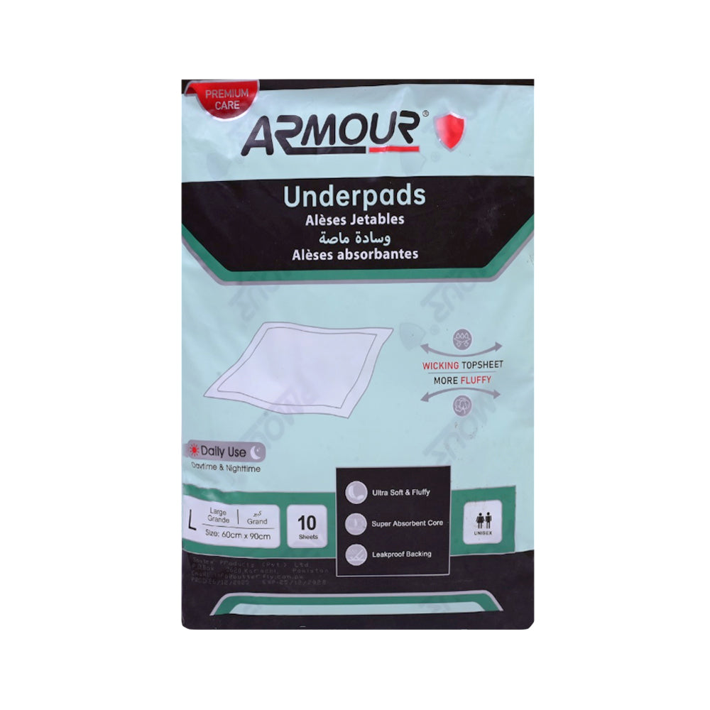 ARMOUR UNDER PADS 10 SHEETS Default Title - MamasJan Baby Maternity Care