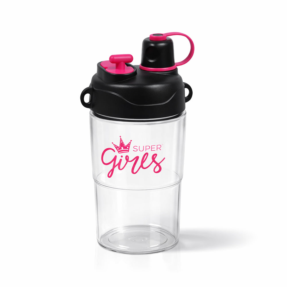 WATER BOTTLE ACRYLIC 600 ML IR MSD5853/GG-43 Default Title - MamasJan Crockery