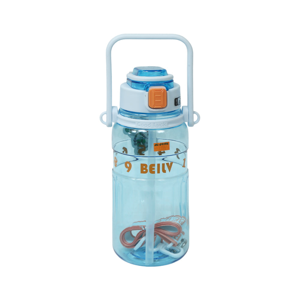 WATER BOTTLE ACRYLIC 1050 ML IR 8851/GG65 Default Title - MamasJan Crockery