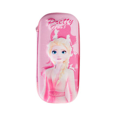 59919 PRETTY GIRL PENCIL CASE EMBOSSED Default Title - MamasJan Toys
