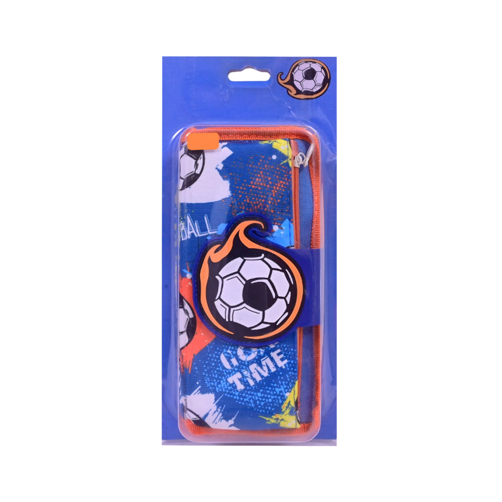 7816 PENCIL POUCH FOOTBALL Z.B Default Title - MamasJan toys sale