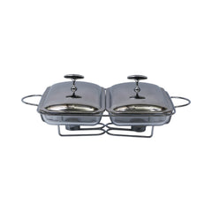 DONGA ELEGANT 2IN1 RECTANGULAR EB1444 Default Title - MamasJan Crockery