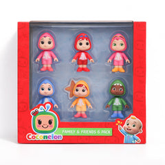 210029 COCOMELON 6PC FIGURE SET A.I Default Title - MamasJan Toys