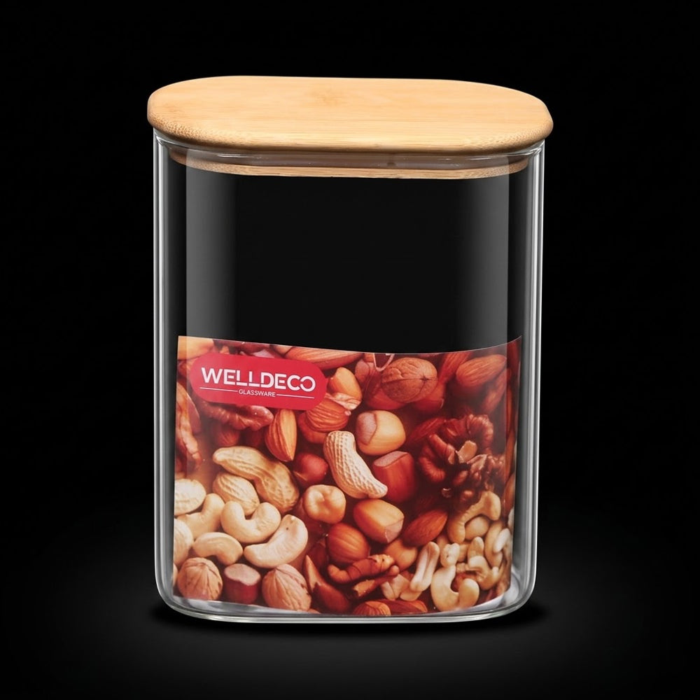 JAR WELLDECO 1000 ML WG38-2 Default Title - MamasJan Crockery