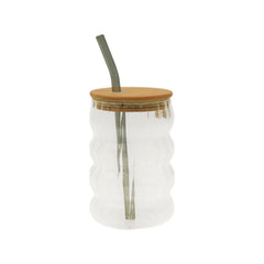 MUG WITH STRAW ECHOU EPB67C/L1BB Default Title - MamasJan Crockery