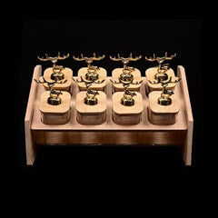SPICE SET 8PC BOROSILICATE Q2257-8 Default Title - MamasJan Crockery