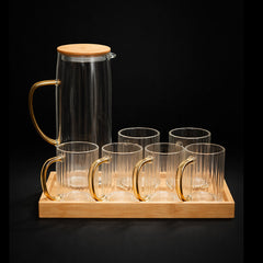 WATER SET 8PC ECHOU GPH60+MGPB78-1/L8 Default Title - MamasJan Crockery