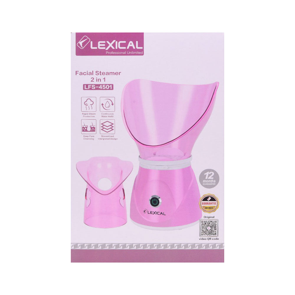 LEXICAL FACIAL STEAMER 2IN1 130W IR LFS-4501 Default Title - MamasJan Electronics