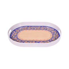 TRAY MELAMINE OVAL 700126 Default Title - MamasJan Crockery