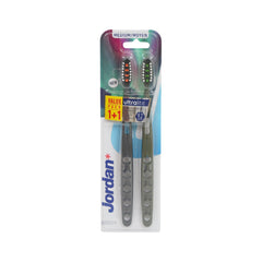 JORDAN ULTRALITE TOOTH BRUSH MEDIUM MOYEN VALUE PACK Default Title - MamasJan Grocery Nonfood