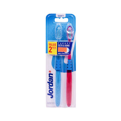 JORDAN TARGET TEETH & GUM SOFT PACK 2 TOOTH BRUSH Default Title - MamasJan Grocery Nonfood
