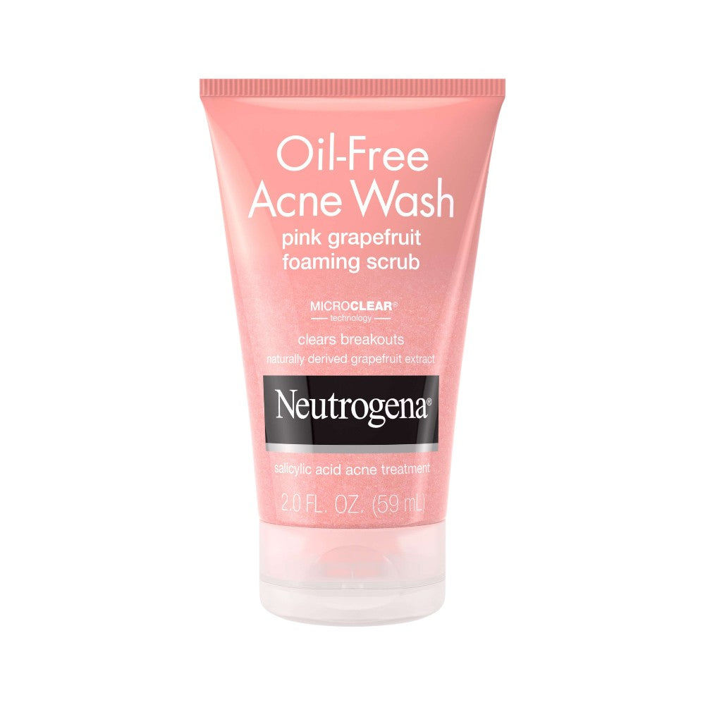 NEUTROGENA OIL-FREE ACNE WASH PINK GRAPEFRUIT 59ML Default Title - MamasJan skincare