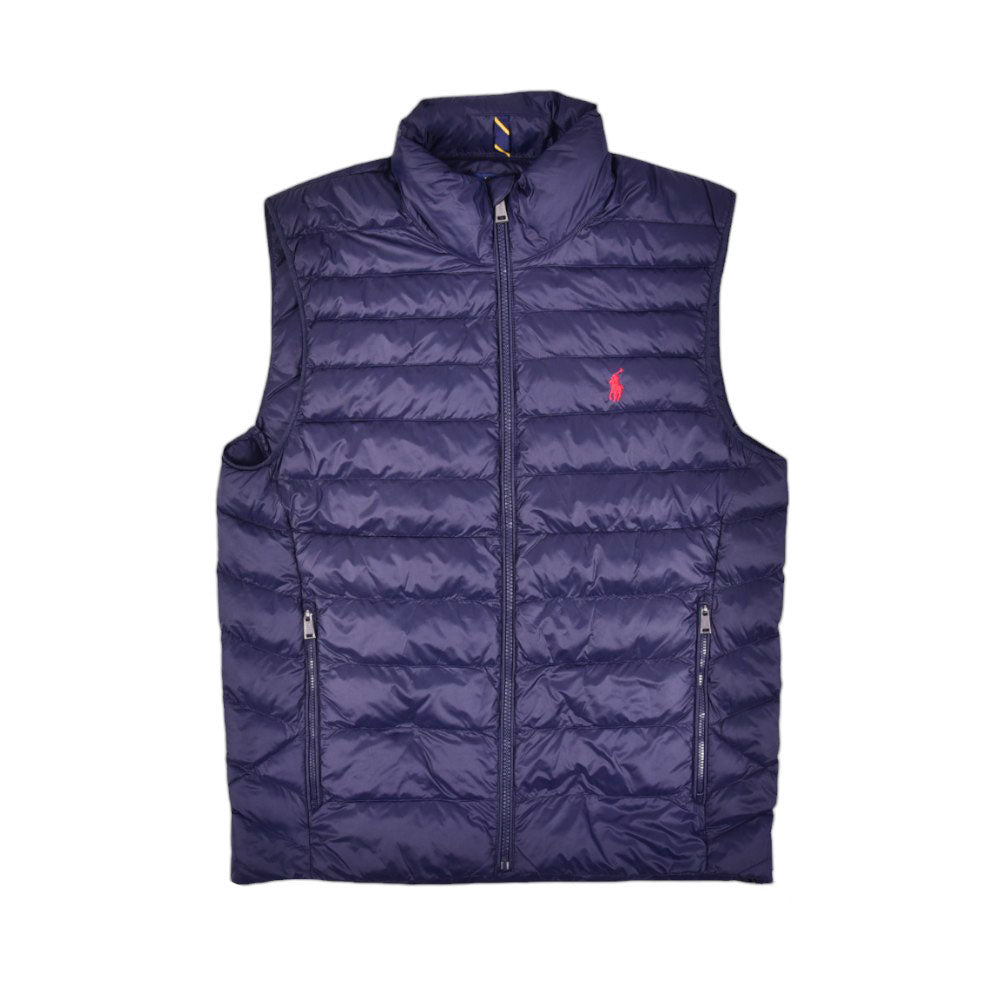 RL MEN S/L PUFFER JACKET 941003 NAVY L (IRW) S - MamasJan mens wear