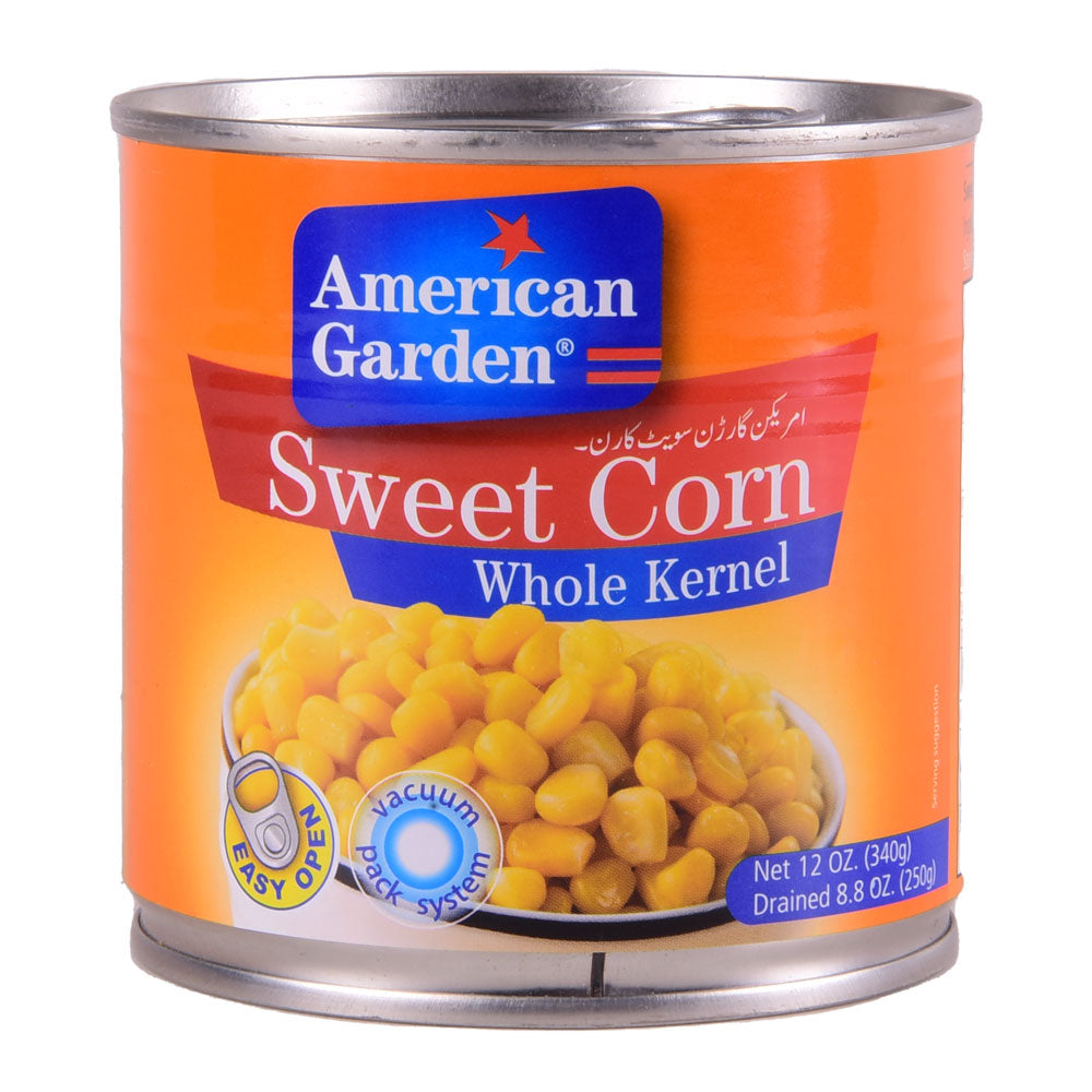 AMERICAN GARDEN SWEET CORN WHOLE KERNEL 340 GM Default Title - MamasJan GroceryFoods