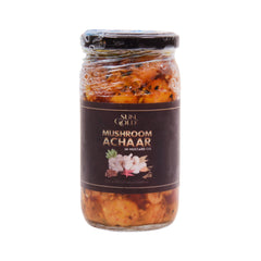 SUNGOLD MUSHROOMS ACHAR 570 GRAMS GLASS JAR Default Title - MamasJan GroceryFoods