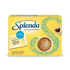 SPLENDA SWEETNER PACKET 50G Default Title - MamasJan Grocery Food