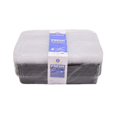 HOUSE & CO. DISP. BLACK PARTITION PLATTER Default Title - MamasJan Grocery Nonfood