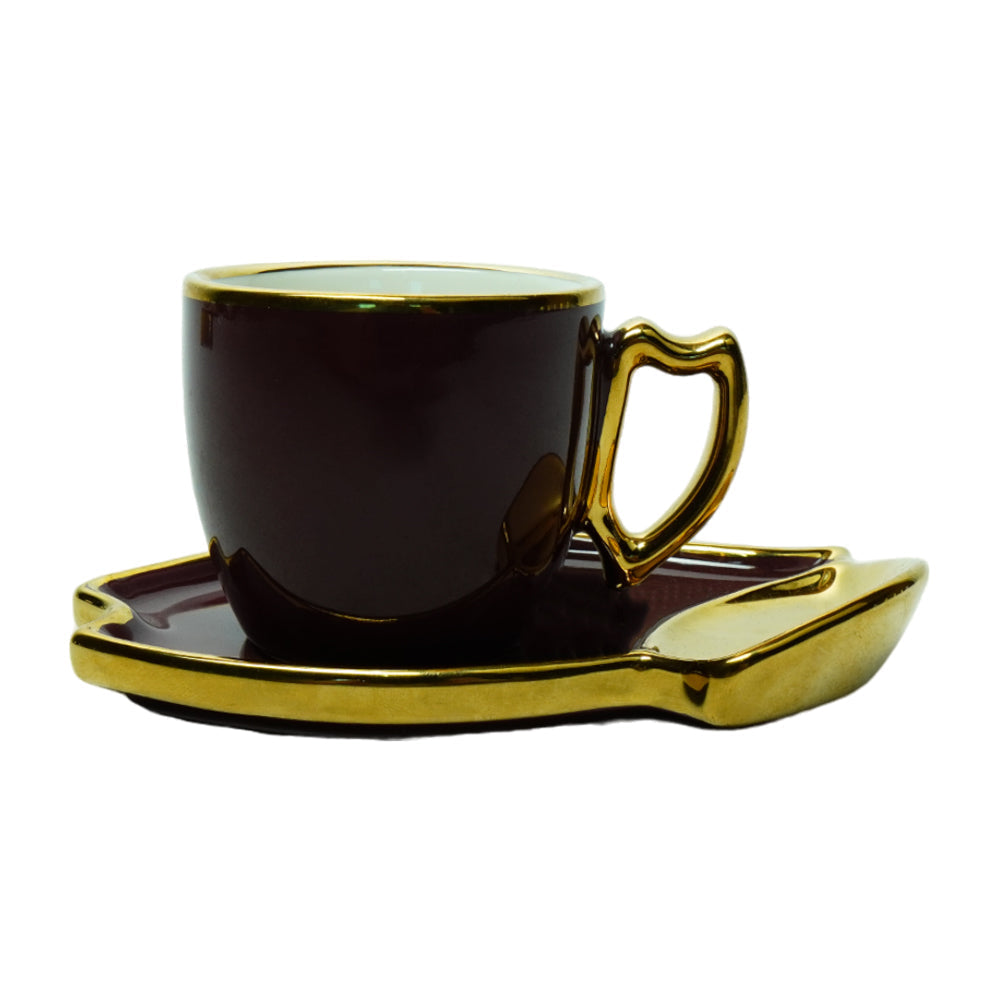KEHWA CUP & SAUCER SET 6PC ROYAL BISTRO 9113B Default Title - MamasJan Crockery