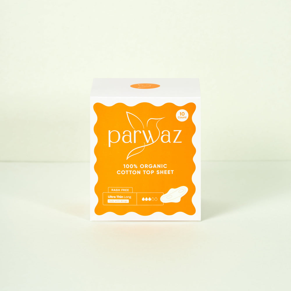 Parwaz Ultra Thin Organic COTTON COVER PADS Default Title - MamasJan Grocery Non Foods