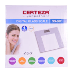 CERTEEZA BATHROOM SCALE 180KG GS807 Default Title - MamasJan Electronics