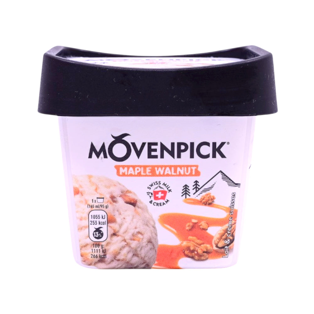 MOVENPICK MAPLE WALNUT 165ML Default Title - MamasJan Grocery Food