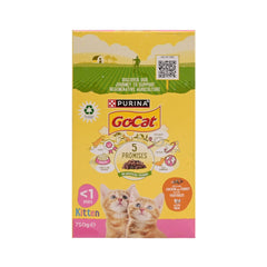 PURINA GO-CAT DRY KITTEN 1 YEAR 750G Default Title - MamasJan Pet Essentials