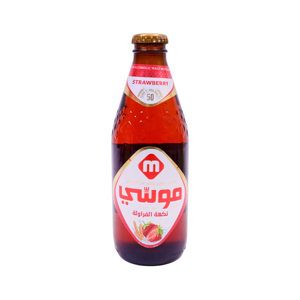 MOUSSY DRINK MALT STRAWBERRY 330 ML Default Title - MamasJan Grocery Food
