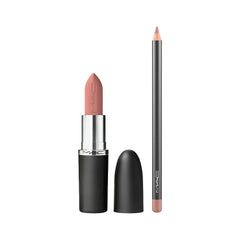 MAC LIP DUO WHIRL SET (SILKY MATTE LIPSTICK 3.5 G+ LIP PENCI Default Title - MamasJan Makeup