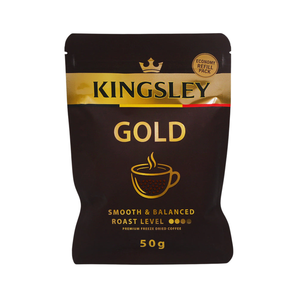 KINGSLEY INSTANT COFFEE POUCH 50 GM Default Title - MamasJan GroceryFoods