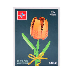LX-A543 FLOWERS BLOCKS ASST Default Title - MamasJan Toys