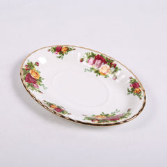 SAUCE BOAT STAND OCR ROYAL ALBERT Default Title - MamasJan Crockery