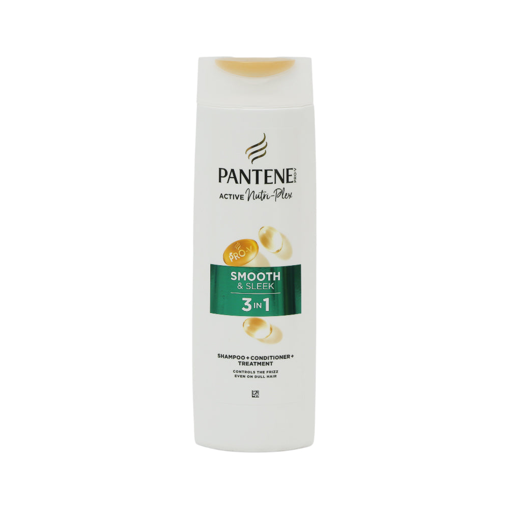 PANTENE SHAMPOO CONDITONER PRO-V SMOOTH & SLEEK 3IN1 300 ML Default Title - MamasJan haircare