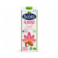 SCOTTI LIQUID MILK ALMOND ORIGINAL BIO 1 LTR Default Title - MamasJan Grocery Food