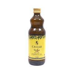 CAVALLO POMACE OLIVE OIL BOTTLE 1 LTR Default Title - MamasJan Grocery