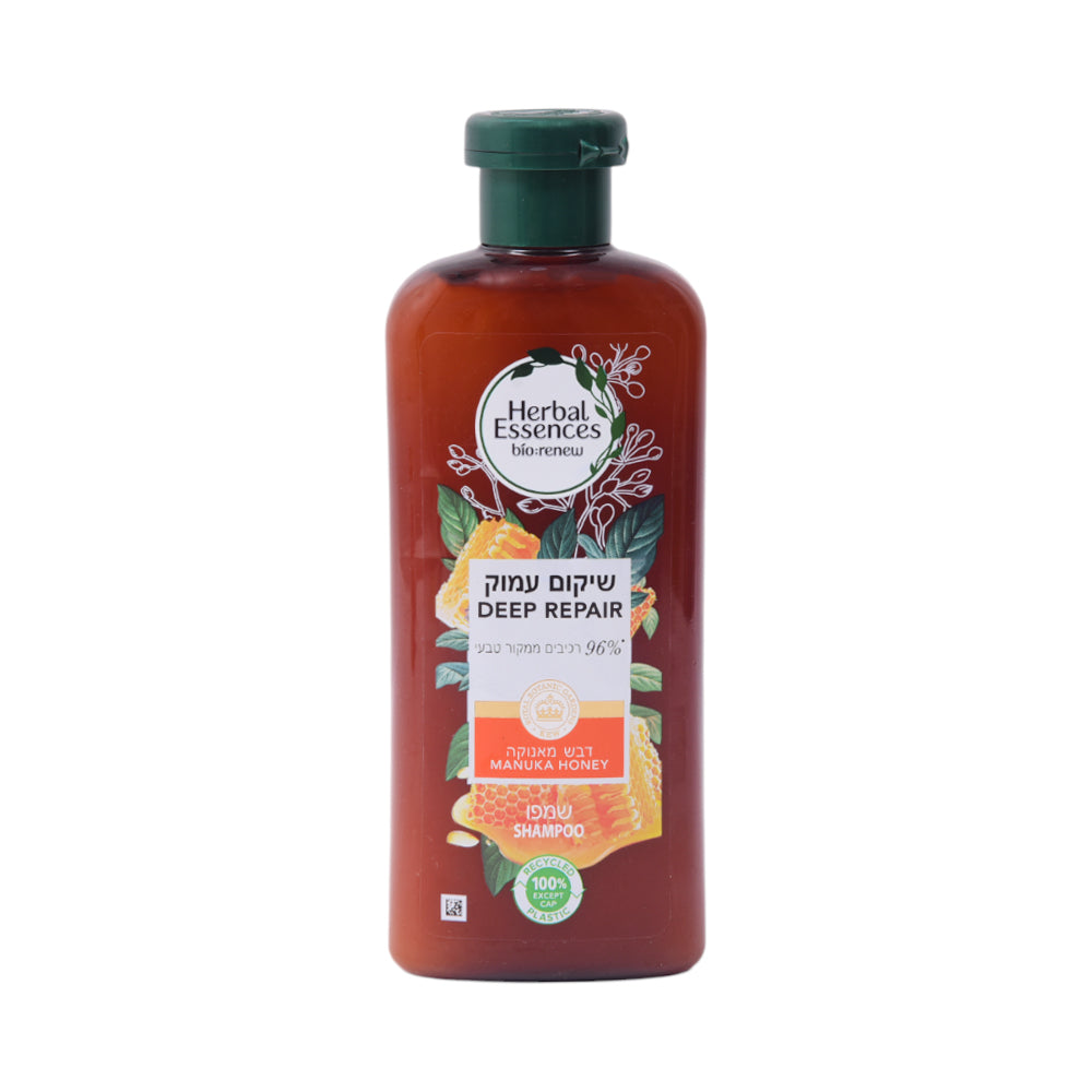 HERBAL ESSENCES SHAMPOO DEEP REPAIR MANUKA HONEY 400 ML Default Title - MamasJan Grocery Nonfood