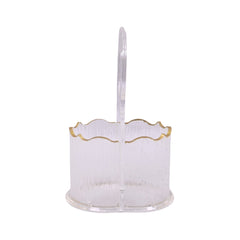CUTTLERY BOX ACRYLIC 3096/AT-STSPTS-GS Default Title - MamasJan Crockery