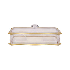 CUTTLERY BOX ACRYLIC AT-SPBXCL-G Default Title - MamasJan Crockery