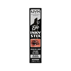NYX EPIC STIX CREAM GEL EYELINER EIL501 BLACK SCREEN 01G Default Title - MamasJan Makeup
