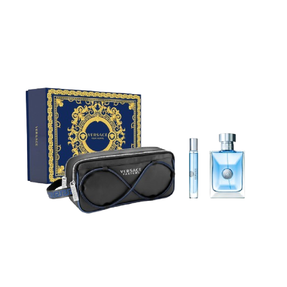 VERSACE POUR HOMME 3 PC GIFT SET Default Title - MamasJan Perfume