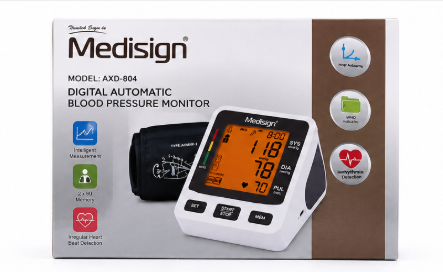 Medisign Digital Automatic Blood Pressure Monitor - The Healthcare Shop Pakistan