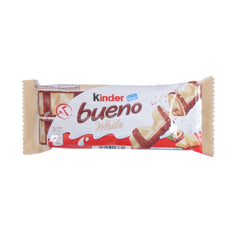 KINDER BUENO WHITE MILK AND HAZELNUTS 2PC BARS 39 GM Default Title - MamasJan GroceryFoods